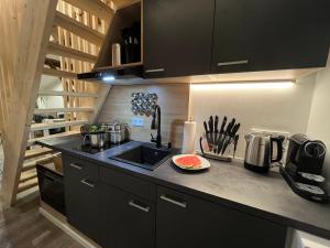 BEYOND Staying Loft Appartment 23 Frei Stehende Badewanne