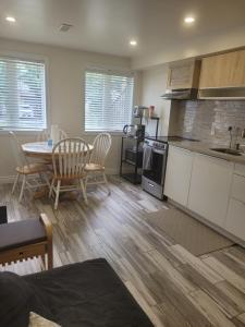 Modern studio with kitchenette and bath