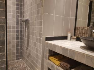 B&B / Chambres d'hotes Les Lezards 2 au Soleil Draguignan : Chambre Double - Vue sur Piscine