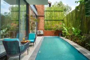 ELIVAAS 3 BHK with Pvt Pool & Jacuzzi - Terraces Casa Vasu - Sangolda