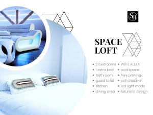 Space Loft Wohndesign mit 2 Schlafzimmern l 450m bis Uni