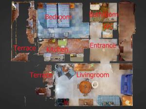 Appartements Appartement Calme avec Terrasse et Parking a 5 min de la Mer a Menton - FR-1-196-203 : photos des chambres