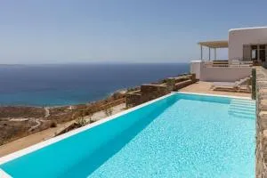 Renovated Luxury Oceanview Villa with Pool in Mykonos - Houlakia