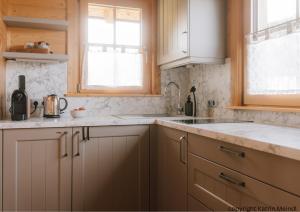 Das Paradieschen Edlitz - stilvolles Blockhaus mit Kamin