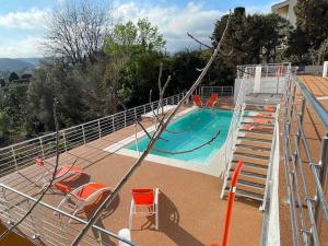 Appartements New Villa 6BR Heated Pool Gas BBQ Mountain View : photos des chambres