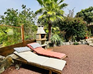 Finca Tenerife - Authentisches kanarisches Haus mit Traumblick, tropischem Garten und Sauna