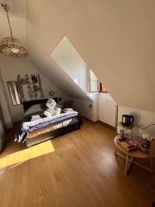 Sejours chez l'habitant A 5 minutes a pieds du chateau, 2 belles et spacieuses chambres, SDB, WC et un garage prive a 25 minutes circuit 24h : photos des chambres