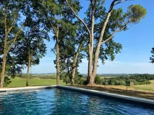 Manoir élégant à Tombebœuf avec grand jardin et terrasse - Monbahus