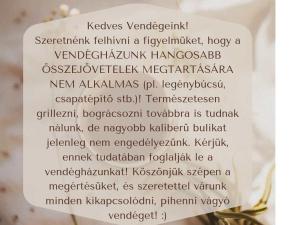 Sókristály Vendégház