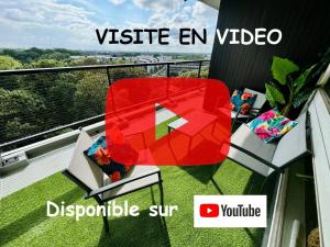 Superbe T5 10p 4chs Métro Tramway terrasse parking - visite en vidéo sur YouTube 54OTKQvzlwA