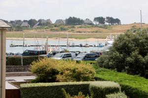 Petit appartement calme vue sur havre de Carteret