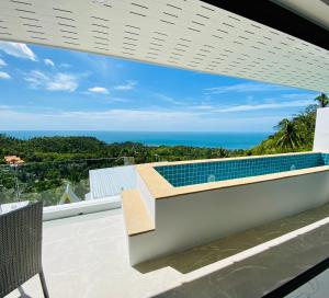 Villa Shakti Ocean Panoramic View - Balcony swimming Pool