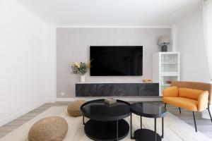 T3Appartement de luxe Croisette en face de la plage Martinez 80m2