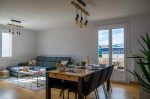 Appartements Helios - Appartement lumineux 65 m2 : photos des chambres