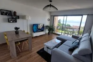 Appart cosy avec vue sur le Lac Léman - 埃维昂莱班