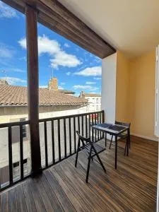 Appartement -D -T1, centre-ville-Fleurette - Espiens