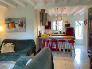 Villas Maison calme et paisible a 10 min des plages : photos des chambres