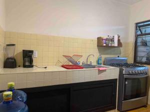 La casita, ubicada en el centro