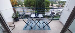 Cagnes Studio Parking Mer WIFI Terrasse