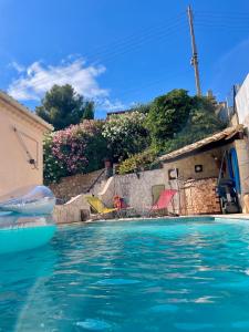 Maisons de vacances Au calme des Pins avec vue mer : Maison 1 Chambre