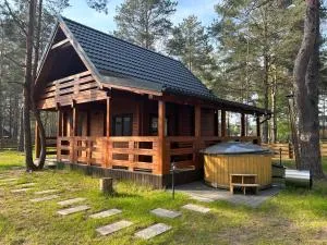 Nowe Domki w Borsku z Balią kąpielową - Borsk