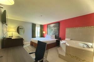 Deluxe King Room room in Namaste Inn & Suites Dawsonville