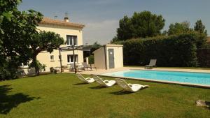 Villas Villa de charme a Taillades avec piscine privee : photos des chambres