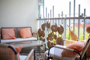 Appartements T3 avec terrasse et parking, a proximite de l-Aeroport et d-Airbus : photos des chambres