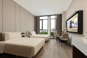 Atour Hotel X Hotel Tongyang South Road Wuxi People's Hospital - 4hvězdičkové hotely ve městě Wu-si