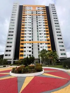 Ótimo apartamento Ponta Negra Manaus próximo à praia - Praia Dourada