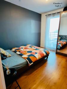 Appartements Appartement Cergy- Face a l-ESSEC a 4 min du RER A : photos des chambres