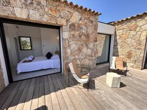 Villas Bergerie Piana d-architecte neuve, 8 pers, piscine chauffee, a 10 min plage : photos des chambres