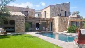 Villas Bergerie Piana d-architecte neuve, 8 pers, piscine chauffee, a 10 min plage : photos des chambres