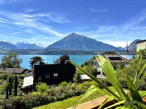 The Bluemlisalp, a private holiday flat with the lake of Thun view - Sigriswil