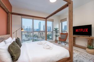 Boulevard 2 BR- Burj Khalifa-Dubai Mall- pool-Gym