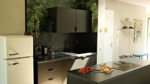 bluestar apartments am Storkower See inkl Badesteg und Gartensauna