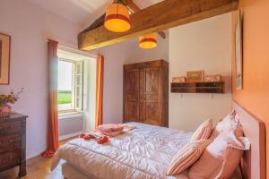 Maisons de vacances Maison de vacances avec piscine : photos des chambres