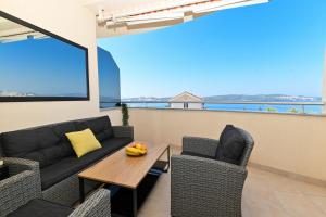 Sunny place with sea view