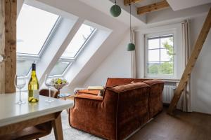 Maisonette-Wohnung mit See-& Bergblick, Sauna