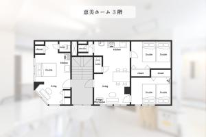 米3 心斎橋エリアど真ん中 3dkのお部屋 ビルの3階になります EVはありません