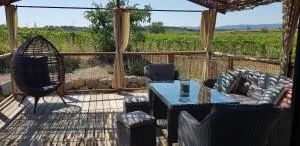 Lodges dans les vignes Domaine Terre des Mages - 奥蒂尼亚克