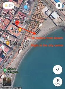 Beautiful 2BR - 20 meters from beach - in city center