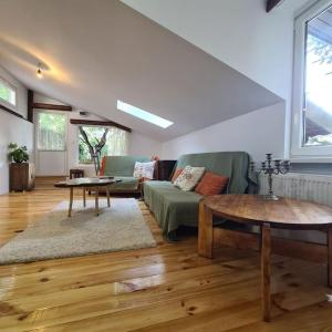 Mansarda boema, gradina de basm