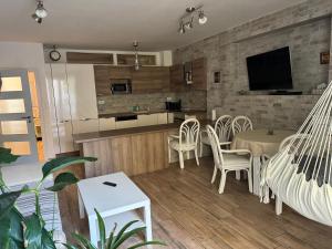 Apartmán s garáží a balkónem