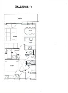 Résidence Valeriane - La Valériane 10 - Bel appartement 3 pièces, vue sur la montagne MAE-4754