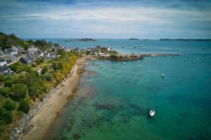 Maisons de vacances Havre de paix avec vue imprenable sur la mer : photos des chambres