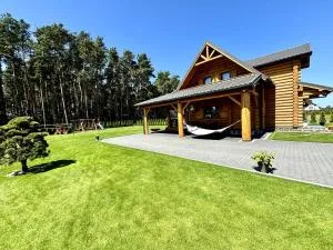 Dom Wakacyjny Złoto Północy na wyłączność, parking, plac zabaw, tarasy - Sławoszynko