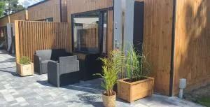 Nowe, klimatyzowane Słoneczne Domki Pustkowo 1 minuta od morza - Pustkowo