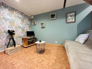 Maisons de vacances Jolie petite maison en duplex : photos des chambres