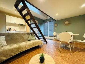 Maisons de vacances Jolie petite maison en duplex : photos des chambres
